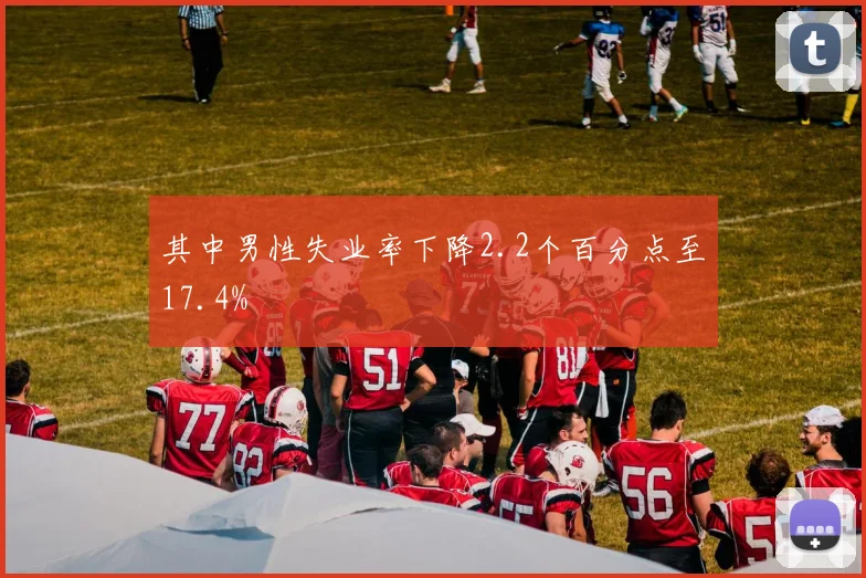 其中男性失业率下降2.2个百分点至17.4% - 必赢全站app下载官网
